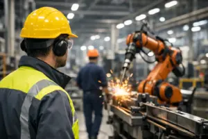 Industriële veiligheid in productieomgeving