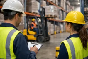 Industriële veiligheid verbeteren in magazijn