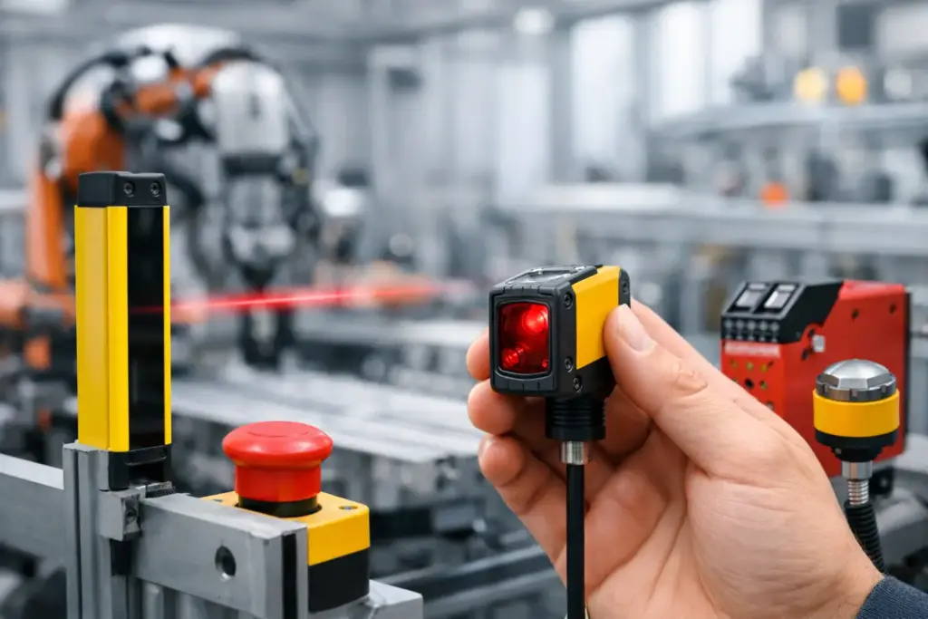 Veiligheidssensoren in de industrie kiezen