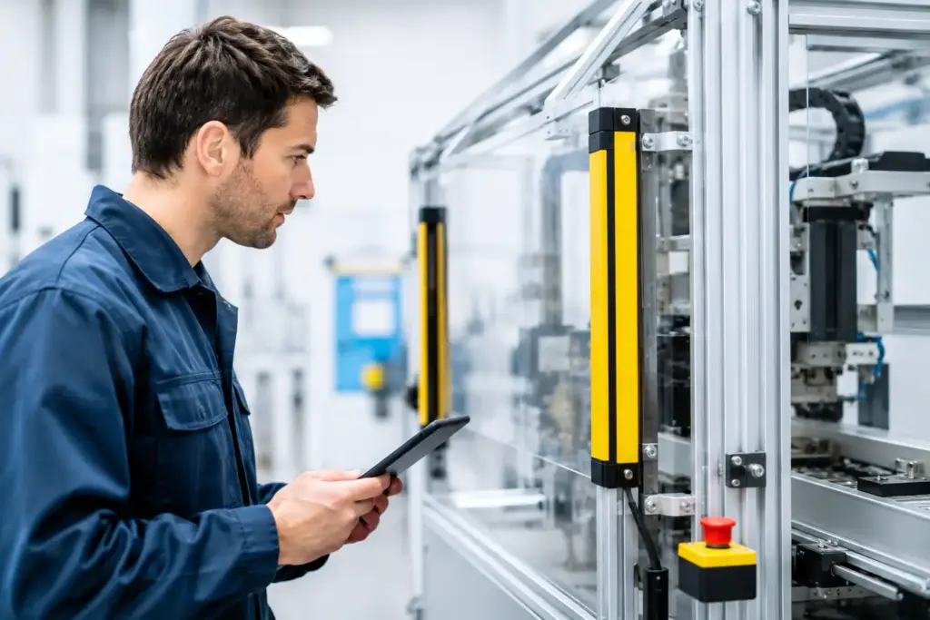 Welke sensor past bij machinebeveiliging?