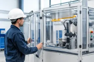 Vaste of modulaire machineafscherming kiezen