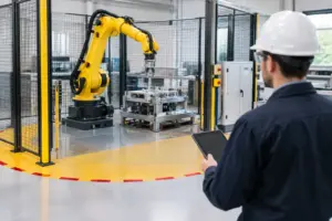 Veiligheidsafstand rond robotcellen berekenen